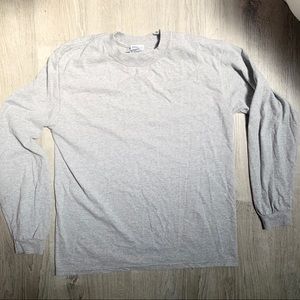 Vintage Heather Gray Brine Long Sleeve Shirt